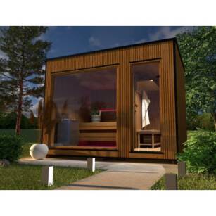 Luksusowa Nowoczesna Sauna 2,3x3,4m