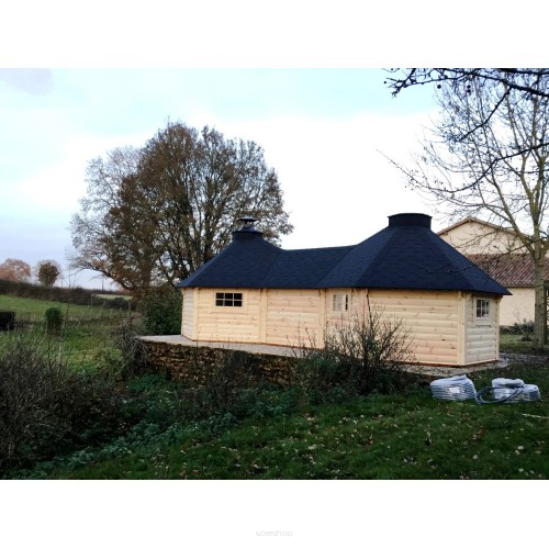  DOMEK SKANDYNAWSKI 16,5 M2 + 25 M2 Z KORYTARZEM 2,5 M