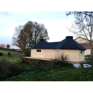  DOMEK SKANDYNAWSKI 16,5 M2 + 25 M2 Z KORYTARZEM 2,5 M