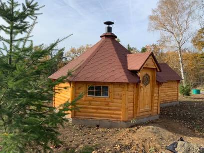 DOMEK GRILLOWY 9,2 M² Z PRZEDŁUŻENIEM 2,5 M